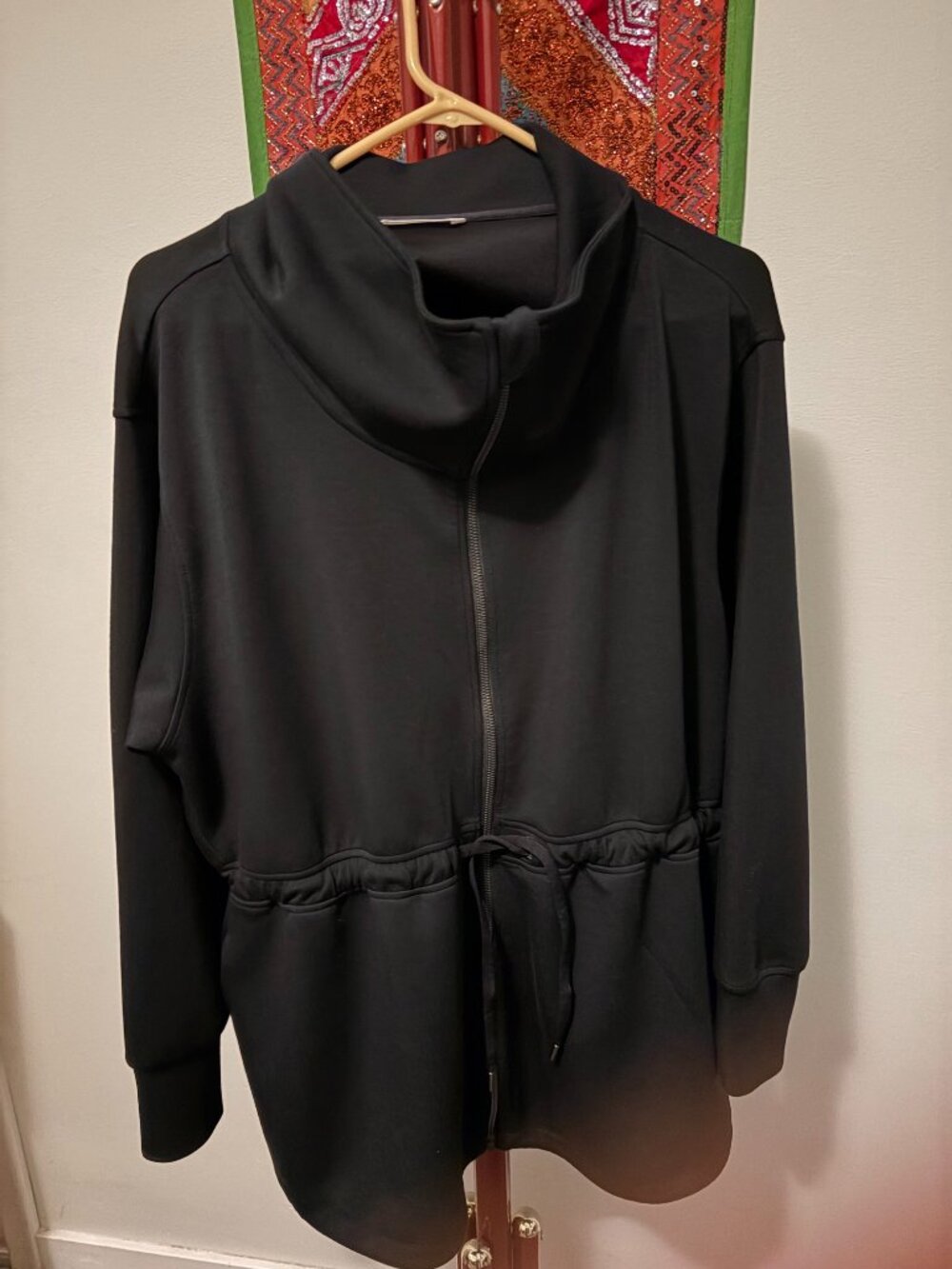 Women's Shambala XL Black Zip Jacket